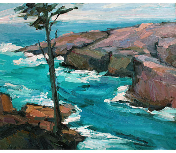 Kathryn Townsend  "Rocks and Waves"